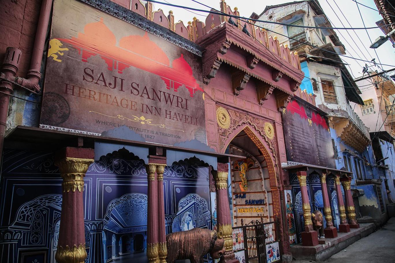 Saji Sanwri Heritage Inn Haveli Jodhpur  Bagian luar foto